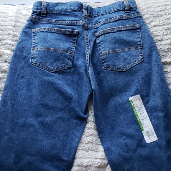 Boy's size 12 adjustable jeans - Picture 2 of 2